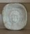 Grand Tour Antique 19th Century Italian Grand Tour Carved White Marble Shallow Vide Poche Dish or Paperweight With Mask Figure For Sale - Image 3 of 16