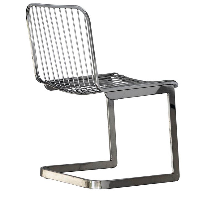 Set of 3, MCM Chrome Chairs For Sale - Image 14 of 15
