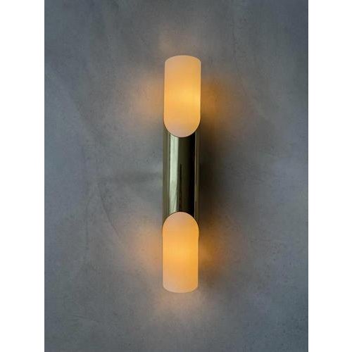 Brass Wall Lamp by Rolf Krüger for Paul Neuhaus, 1970s, Set of 2 For Sale - Image 3 of 8