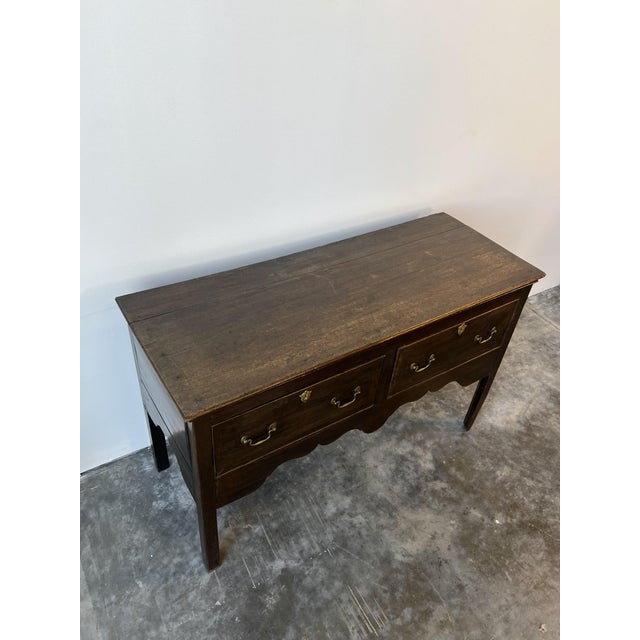 18th Century English Oak Server/Console Table For Sale In Portland, OR - Image 6 of 7