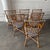 2010s Cb2 Woven Rattan Bistro Dining Armchairs, Set of Six For Sale - Image 5 of 12