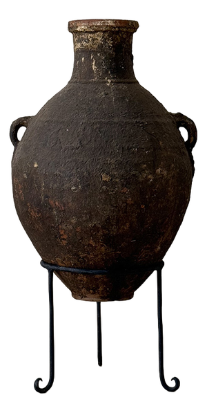 Mid-Century Moroccan Berber Clay Jar