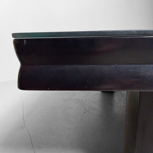 Japanese Low Table in Black Lacquer, 1970s For Sale - Image 15 of 18