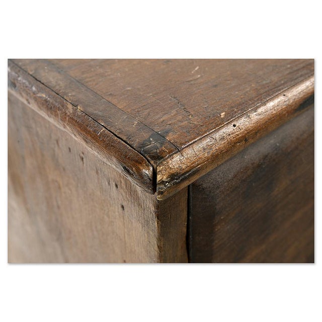 Wood Storage Column with 4 Drawers For Sale - Image 5 of 7