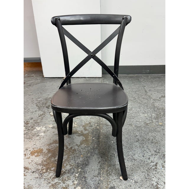 Design Plus Gallery presents the Metal Madeleine Side Chair from Restoration Hardware. Inspired by the café chairs of...