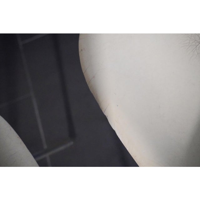 Vintage Cream Fiberglass Chairs by Charles & Ray Eames for Herman Miller, 1950s, Set of 2 For Sale - Image 16 of 18