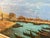 1960s Large Framed Venice Gondola Original Oil Painting on Canvas For Sale In Tampa - Image 6 of 13