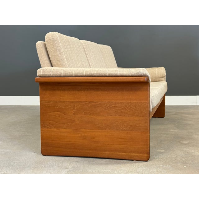 Mid-Century Modern 1980s Teak Sofa by Emc Møbler For Sale - Image 3 of 9