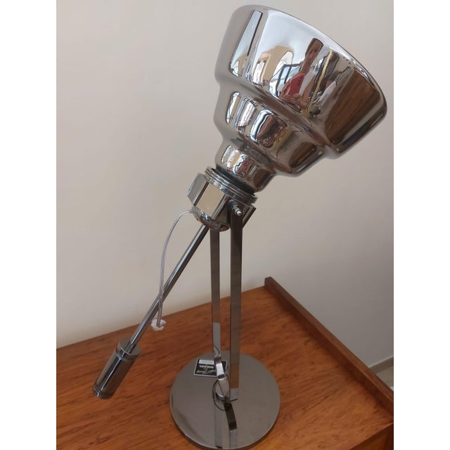 2000 - 2009 Glas Table Lamp in Metallic Glass and Chrome by Diesel for Foscarini, 2009 For Sale - Image 5 of 17