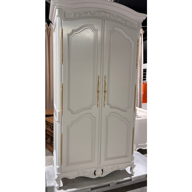 I had this armoire custom-refurbished and moved from out of state, and it does not fit up my stairs. Paid over $3K earlier...