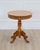 Swedish 19th Century Solid Birch Oval Occasional Table For Sale - Image 4 of 11
