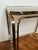 Brass Midcentury Modern Italian Brass & Smoked Glass Bar Cart For Sale - Image 8 of 9