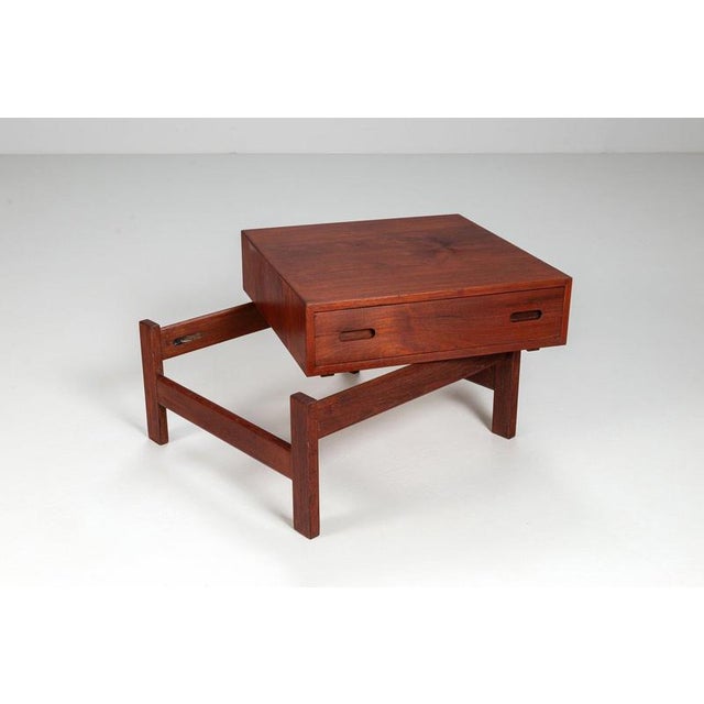 1960s Side Table in Teak by Illum Wikkelsø, 1960 For Sale - Image 5 of 12