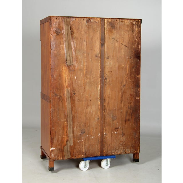 Antique Biedermeier Secretary, 1822 For Sale - Image 18 of 18