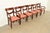 Baker Furniture Style English Regency Carved Mahogany Dining Chairs, Set of Six For Sale - Image 14 of 14