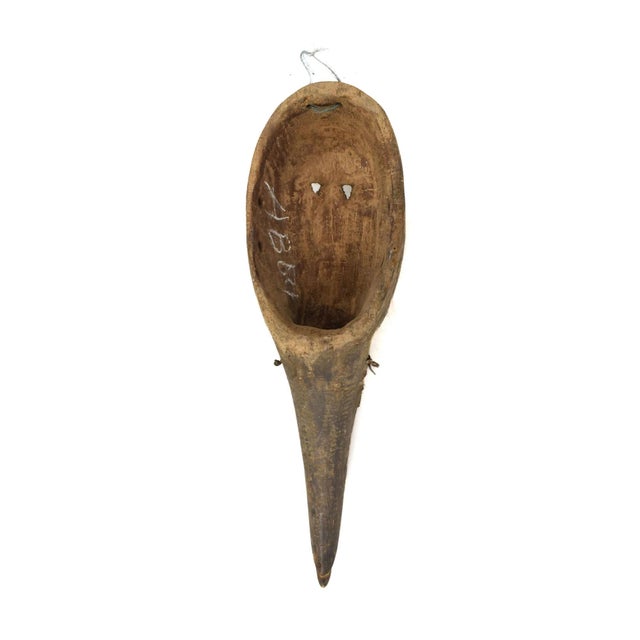Wood Early 20th Century Dan Guerre Guere Bird Mask Cote d'Ivoire For Sale - Image 7 of 9