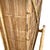 Vintage Bamboo & Woven Rattan Freestanding Dry Bar With Shelving For Sale - Image 9 of 17