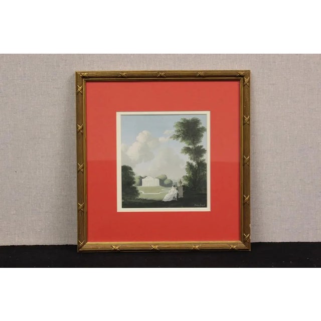 Lovely original gouache by Philip Gough (1909-1986) for the UK 'Heinemann' 1st edition published 1946 of 'Georgette...