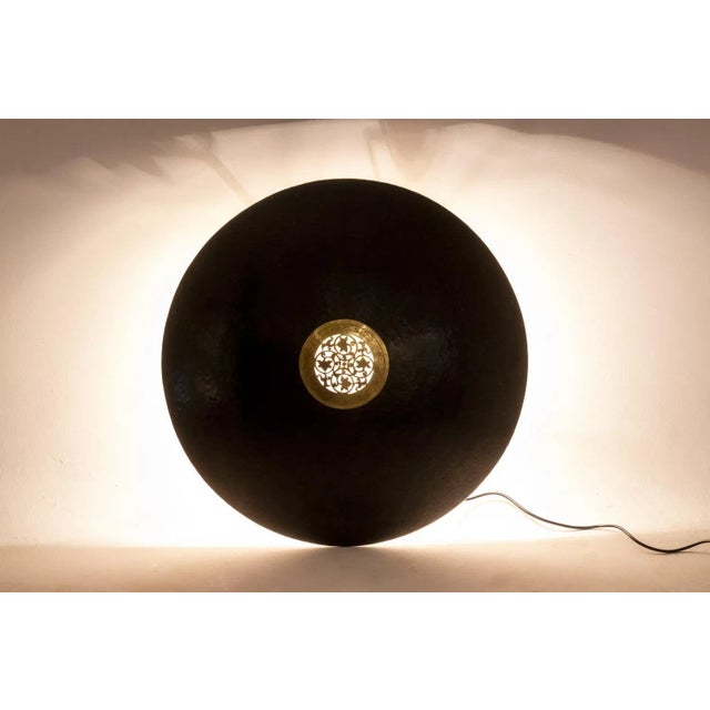 20th Century Moorish Style Brass Wall or Suspension Lamp For Sale - Image 3 of 10