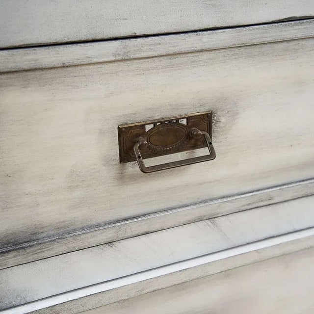 White Chest of 4 Drawers For Sale - Image 3 of 11