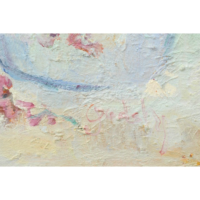 Vertical Impasto Spring Floral Still Life by Doreen Gadsby For Sale In Monterey, CA - Image 6 of 7