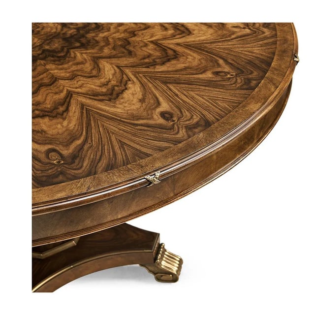 English Traditional Round Dining Table For Sale - Image 9 of 9