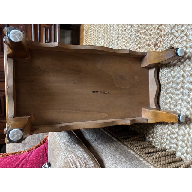 Vintage Italian Faux Book End Table For Sale - Image 14 of 17