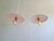 Industrial Pendant Light in Green Enameled Sheet Metal, 1940s, Set of 2 For Sale - Image 10 of 15