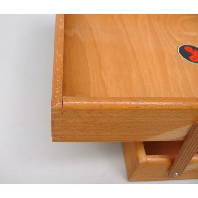 Brown DIN A4 Storage Organizers from OMO, 1930s, Set of 2 For Sale - Image 8 of 18