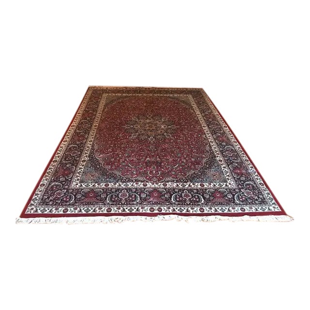 Persian Hand Knotted Rug - 10′2″ × 14′5″ For Sale
