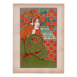 Louis Rhead, Jane, 1897, Lithograph on Paper For Sale