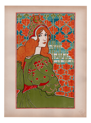 Louis Rhead, Jane, 1897, Lithograph on Paper