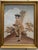 Anonimo, Painted Picture Scene, 1800s, Gouache and Fabric For Sale - Image 5 of 5