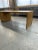 Wood Contemporary White Oak Desk For Sale - Image 7 of 8