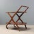 Brown Vintage Kitchen Trolley in Beech, Italy, 1950s For Sale - Image 8 of 9