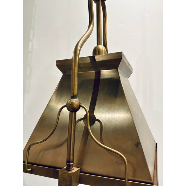 Italian Myra Allan Luxury Lighting Italian Bronze Pendant Light For Sale - Image 3 of 4