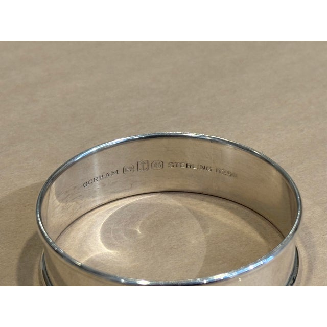 Victorian Antique Sterling Silver Gorham Napkin Ring For Sale - Image 3 of 3