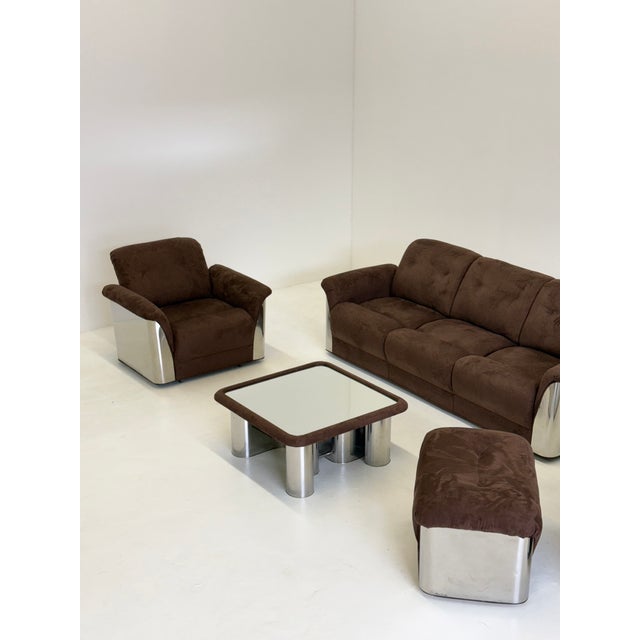 Lounge Seating Area from Gian Pietro Arosio, 1970s, Set of 5 For Sale - Image 17 of 18