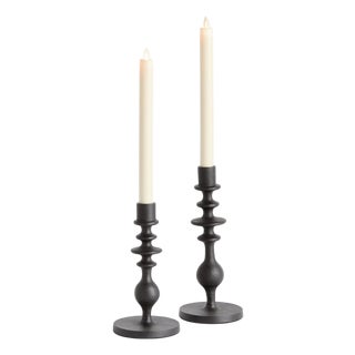 Luke Taper Holders, Set Of 2 For Sale