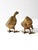 Mid Century Brass Bird Pair For Sale - Image 4 of 12