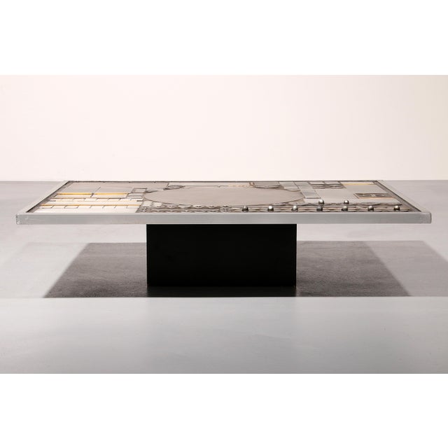 Brutalist Brutalist Coffee Table by Raf Verjans, 1990 For Sale - Image 3 of 13