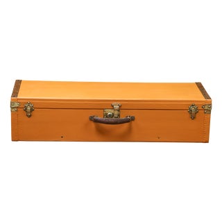 Orange Trunk from Brand Moynat For Sale