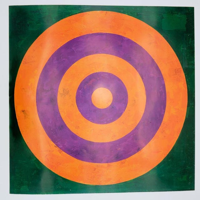Modern Target Poster after Jasper Johns For Sale - Image 3 of 3
