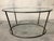 Mid-Century Modern New Round Coffee Table With Metal Structure and Glass Top For Sale - Image 3 of 11