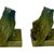 Rookwood Pottery Antique Rookwood Pottery #2655 Owl Bookends Blue-Green High Glaze Made in Usa 1927 For Sale - Image 4 of 10