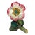 Small 19th Century Majolica Wild Rose Vase Delphin Massier For Sale