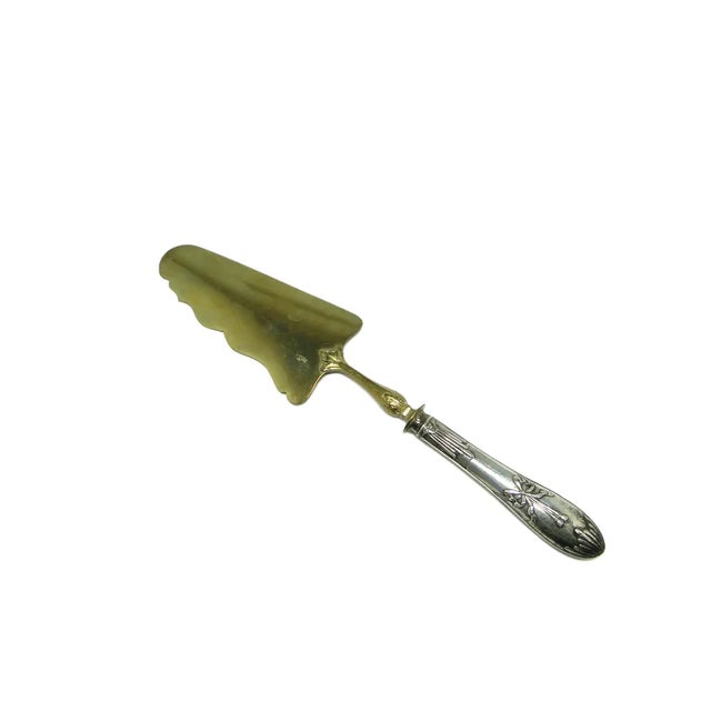 Art Nouveau Brass Cake Shoulder, 1900s For Sale - Image 12 of 18