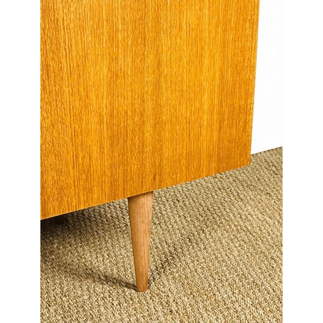 Brown Vintage Scandinavian Teak Sideboard, 1960 For Sale - Image 8 of 16