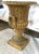Vintage Rococo/Italian Style Molded Composite Resin and Ceramic Pedestal Planter Urn For Sale - Image 4 of 11