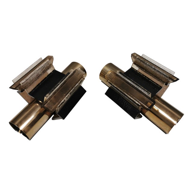 Vintage Danish Wall Lamps by Claus Bolby for Cebo, 1960s, Set of 2 For Sale